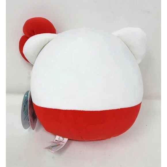 Squishmallows Hello Kitty Red 2024 8" Plush Stuffed Toy Sanrio Kelly Toys - Picture 3 of 5